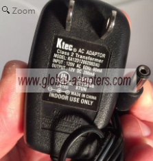NEW 12V 200mA Ktec KA12D120020024U AC Adapter NEW 12V 200mA Ktec KA12D120020024U AC Adapter