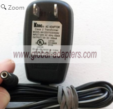 NEW 7.5V 300mA Ktec KA12D075030024U AC Adapter NEW 7.5V 300mA Ktec KA12D075030024U AC Adapter