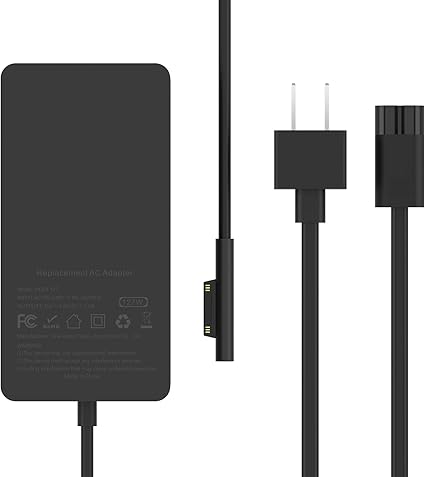 127W Charger for Microsoft Surface Book 3, Compatible with 102W Surface Book 2, 1, Laptop Studio 2, 127W Charger for Microsoft Surface Book 3, Compatible with 102W Surface Book 2, 1, Laptop Studio 2,